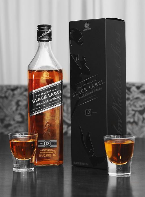 Black Label Wiskhy Shot